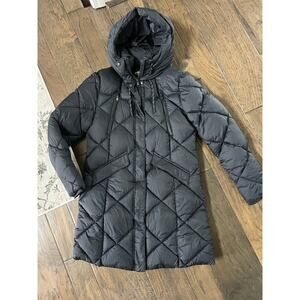 Lole Charlevoix Black Long Puffer Coat - Women's M‎